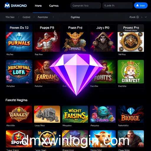 Exploring the 'Home Page' Game Category: A Guide to Diamond Maxwin Login